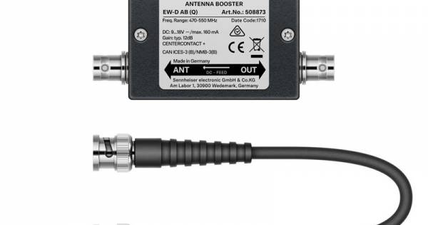 Sennheiser EW-D AB Antenna Booster - Wailian Electronics Pte Ltd